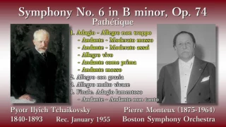 Tchaikovsky: Symphony No. 6 Pathétique, Monteux & BSO (1955) チャイコフスキー 交響曲第6番「悲愴」モントゥー