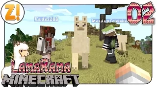 Minecraft LamaRama [v1.11]: Unsere ersten Lamas Teil 1/3 #02 | Let's Play Together [DEUTSCH]