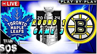 Heart-stopping game 3: Toronto Maple Leafs vs. Boston Bruins