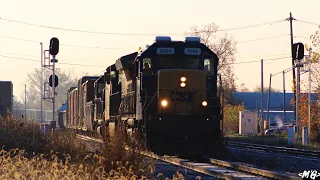 SD40-2 Leads Rare Geep on a Yard Transfer