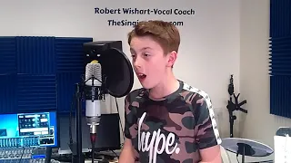 11 year old kerr James sings Skyfall