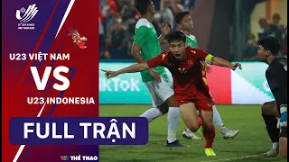 FULL TRẬN | U23 VIỆT NAM - U23 INDONESIA (Bảng A bóng đá nam SEA Games 31)