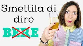 Smettila di dire «BERE» in italiano: Impara le ALTERNATIVE più RAFFINATE e APPROPRIATE al contesto!