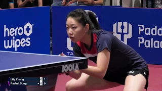 2019 US National Table Tennis Championships - Womens Final - Lily Zhang vs Rachel Sung (highlights)