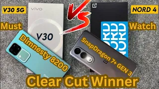 oneplus nord ce 4 vivo v30 comparison????? Clear Cut Winner????????