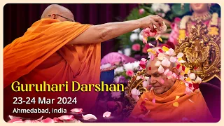 Guruhari Darshan, 23-24 Mar 2024, Ahmedabad, India