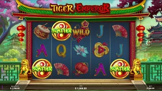 Multiple $200/Spin Bonuses on Tiger Emperor