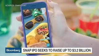 Snap Seeks to Raise up to $3.2 Billion in U.S. IPO