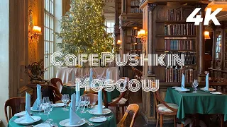 Cafe Pushkin | BEST BREAKFAST in Moscow | Top Restaurant in Moscow