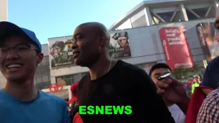 WOW Anderson Silva Reveals 'Manny Pacquiao Beat Me Up In Sparring' EsNews Boxing