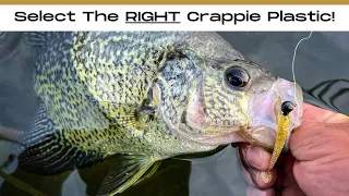 The Top 3 Plastics You Need To Catch Crappies In ANY Condition!