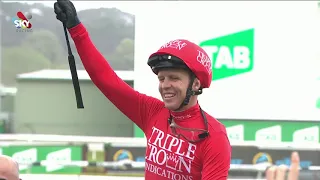 PETER SNOWDEN POST EVEREST WIN WITH REDZEL 2018