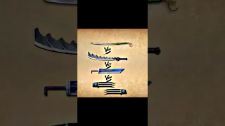 Composite Sword Vs Desolator Vs Keen Katana Vs Lynx Claws shadow fight-2