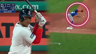 Rafael Devers Regresa Y Batea De 4-3 Con Jonron l Vladd Jr Bota El Juego Con Error