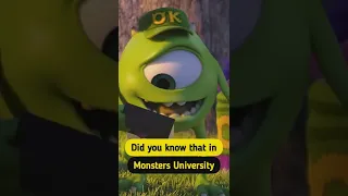 Did you know that in Monsters University... #monstersinc #monstersuniversity