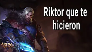 Riktor soporte como en los viejos tiempos| Arena of Valor | Rov