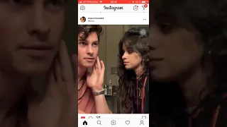 Beso de Shawn Mendes y Camila Cabello en Instagram