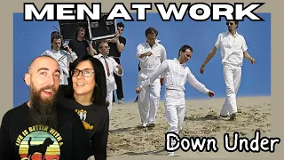 Men At Work - Down Under (REACTION) with my wife