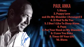 Paul Anka-Chart-toppers of the decade-Bestselling Tracks Lineup-Well-known