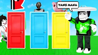 KITA DISURUH PILIH PINTU PENUH KILLER DI ROBLOX!!!