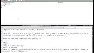 Introduction to R part III: Relational operators, basic math functions