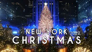 New York Christmas  | 4K video with Christmas songs !