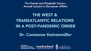 The West & Transatlantic Relations in a Post-Pandemic Order