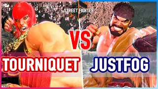 SF6 🔥 Tourniquet (Marisa) vs Justfog (Ryu) 🔥 Street Fighter 6