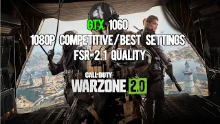 Call of Duty Warzone 2.0 Season 2 GTX 1060 Competitive/Best Settings FSR 2.1 Quality