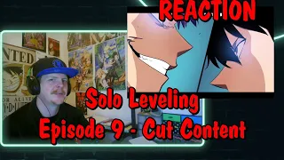 SUNG JIN WOO vs KANG & The RUTHLESS Scene Not Shown After -SOLO LEVELING - Ep 9 Cut Content REACTION