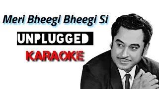 Meri Bheegi Bheegi Si🎙️Unplugged Karaoke 🎹 Kishore Kumar - #Y&iProduction