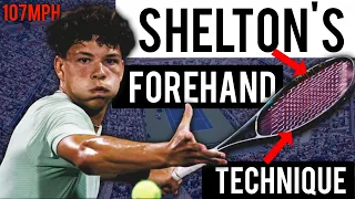 How Ben Shelton Hits 107mph Forehands | Complete Technique Breakdown