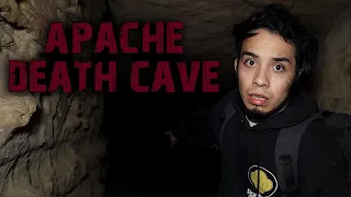 ALONE In The HAUNTED APACHE DEATH CAVE