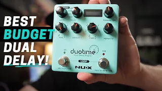 Best Budget Dual Delay Pedal // NUX FX Duotime Dual Delay Demo