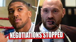 Bob Arum: NEGOTIATIONS FOR THE FIGHT Anthony Joshua - Tyson Fury HAVE STOPPED / Eddie Hearn SAID