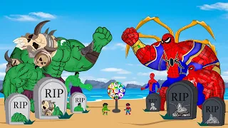 Rescue SUPERHEROES HULK Family & SPIDERMAN  : Returning from the Dead SECRET