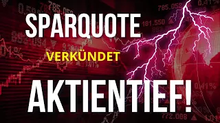 Sparquote warnt vor Aktiencrash - Was weis Mr. Market?