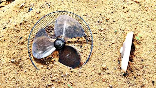 Old And Broken Table Fan Restoration