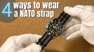 4 Ways to wear a NATO strap - Tutorial
