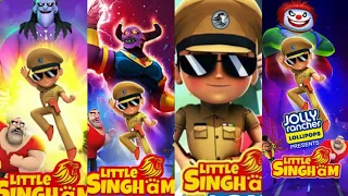 Little Singham 2019 ,old version 2020, little Singham Chala London 2021 and 2022 #runninggamesinside