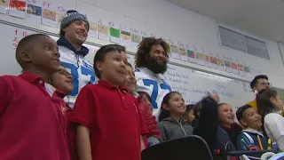 Dallas Cowboys, Stars visit schools affected by North Texas tornadoes