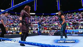 Natalya & Tamina attacks Nia Jax & Shayna Baszler on the Backstage Area (Full Segment)