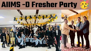 Fresher Party AIIMS New Delhi 🎉 Batch- 2022  #aiims #aiimsdelhi #freshers #ytviral #like #subscribe