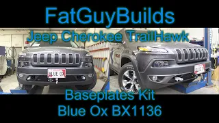 Jeep Cherokee Trailhawk Baseplates Kit Blue Ox BX1136