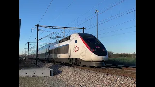 High speed Train, TGV, Ouigo, Eurostar in France