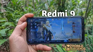 Test Game Mobile Legends di Hp Redmi 9 Di Update tahun 2023 "Boleh"