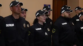 Полк поліції особливого призначення Харківщини поповнився новими кадрами