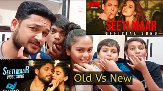 Seeti Maar Radhe Vs Old Seeti maar Reaction