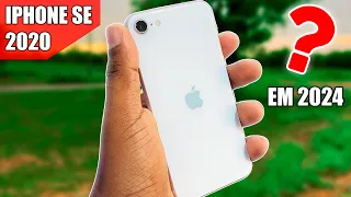 IPHONE SE 2ª GERAÇÃO VALE A PENA EM 2024 ? Ou é igual o iphone 8 ? Análise completa + teste de jogos