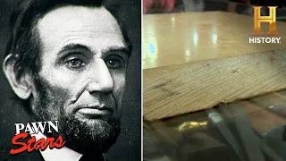 Pawn Stars: Marble STOLEN From Abe Lincoln's Tomb?! (Season 4)